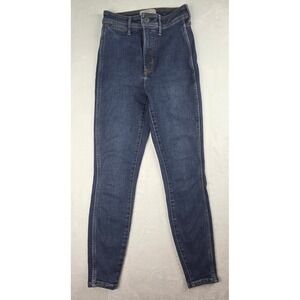 Everlane Jeans Womens 26R Blue High Rise Skinny Denim Excellent
